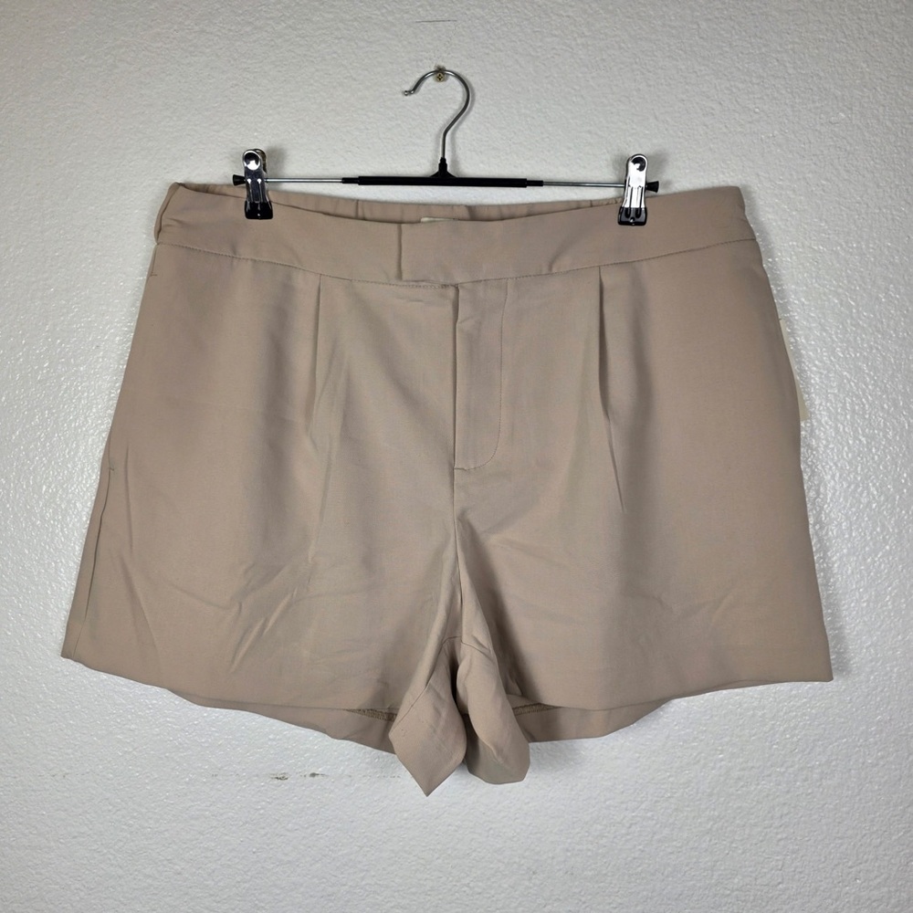 a‎ new day Taupe High-Waisted Shorts